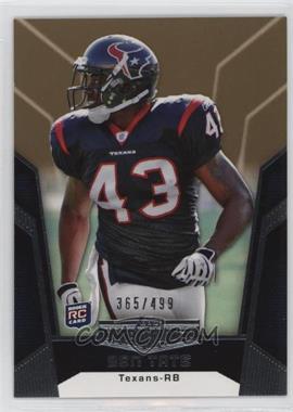 2010 Topps Unrivaled - [Base] - Gold #137 - Rookie - Ben Tate /499