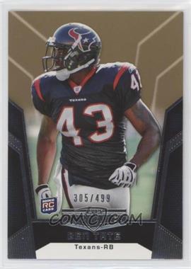 2010 Topps Unrivaled - [Base] - Gold #137 - Rookie - Ben Tate /499