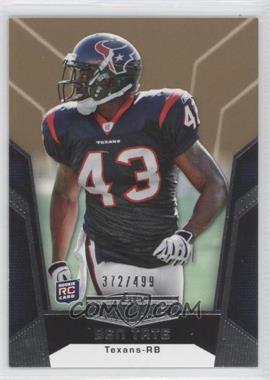 2010 Topps Unrivaled - [Base] - Gold #137 - Rookie - Ben Tate /499