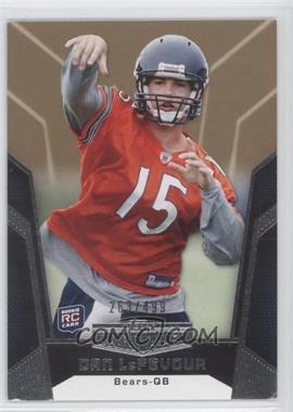 2010 Topps Unrivaled - [Base] - Gold #140 - Rookie - Dan LeFevour /499