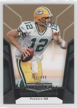 2010 Topps Unrivaled - [Base] - Gold #71 - Aaron Rodgers /499