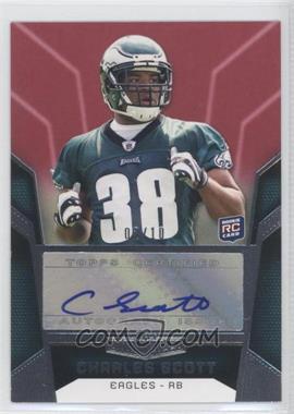 2010 Topps Unrivaled - [Base] - Red Autographs #134 - Rookie - Charles Scott /10