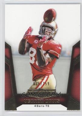 2010 Topps Unrivaled - [Base] - Unrivaled #18 - Vernon Davis /759