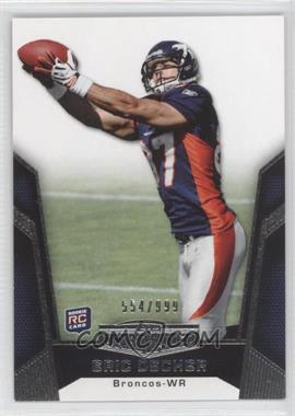 2010 Topps Unrivaled - [Base] #110 - Rookie - Eric Decker /999