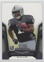 Rookie - Jacoby Ford [Noted] #/999