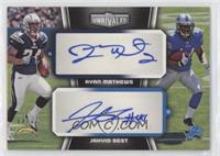 Ryan Mathews, Jahvid Best #/25