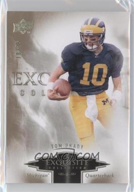 2010 Upper Deck Exquisite Collection - [Base] #93 - Tom Brady /35