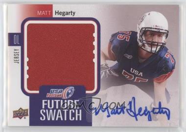 2011-12 Upper Deck USA Football - Box Set [Base] - Future Swatch Jersey Autographs #FS-36 - Matt Hegarty /5