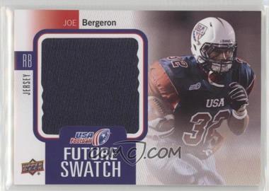 2011-12 Upper Deck USA Football - Box Set [Base] - Future Swatch Jersey #FS-20 - Joe Bergeron