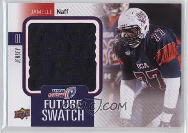 2011-12 Upper Deck USA Football - Box Set [Base] - Future Swatch Jersey #FS-38 - Jamelle Naff