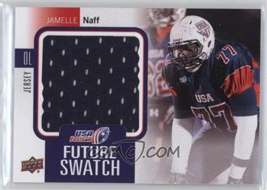 2011-12 Upper Deck USA Football - Box Set [Base] - Future Swatch Jersey #FS-38 - Jamelle Naff