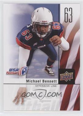 2011-12 Upper Deck USA Football - Box Set [Base] #31 - Michael Bennett