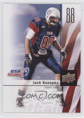 2011-12 Upper Deck USA Football - Box Set [Base] #40 - Jack Konopka