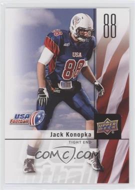 2011-12 Upper Deck USA Football - Box Set [Base] #40 - Jack Konopka