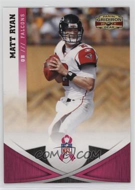 2011 A Crucial Catch Breast Cancer Awareness - [Base] - Missing Serial Number #6 - Matt Ryan