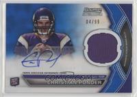 Christian Ponder #/99