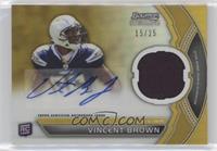 Vincent Brown #/25