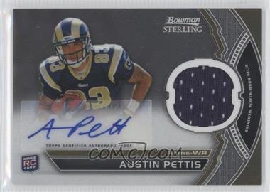 2011 Bowman Sterling - Autograph Relics #BSAR-AP - Austin Pettis