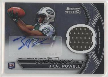 2011 Bowman Sterling - Autograph Relics #BSAR-BP - Bilal Powell