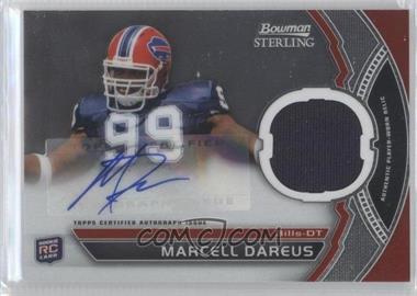 2011 Bowman Sterling - Autograph Relics #BSAR-MD - Marcell Dareus