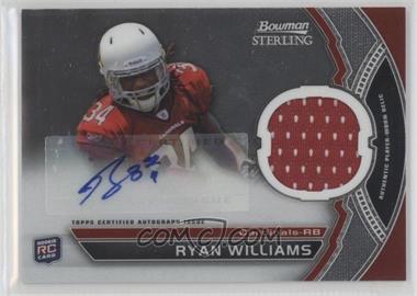 2011 Bowman Sterling - Autograph Relics #BSAR-RW - Ryan Williams