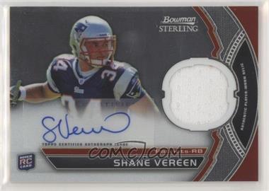 2011 Bowman Sterling - Autograph Relics #BSAR-SV - Shane Vereen