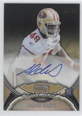 2011 Bowman Sterling - Autographs - Black Refractor #BSA-AS - Aldon Smith /50