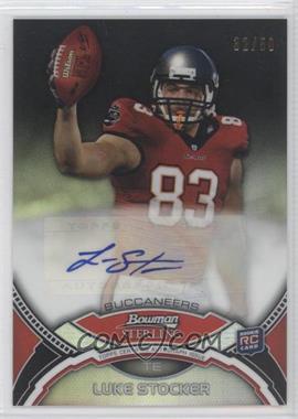 2011 Bowman Sterling - Autographs - Black Refractor #BSA-LS - Luke Stocker /50