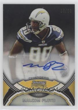 2011 Bowman Sterling - Autographs - Black Refractor #BSA-MF - Malcom Floyd /50