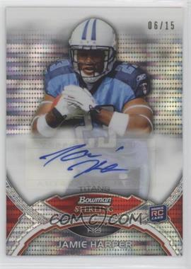 2011 Bowman Sterling - Autographs - Pulsar Refractor #BSA-JH - Jamie Harper /15