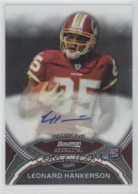 2011 Bowman Sterling - Autographs #BSA-LH - Leonard Hankerson