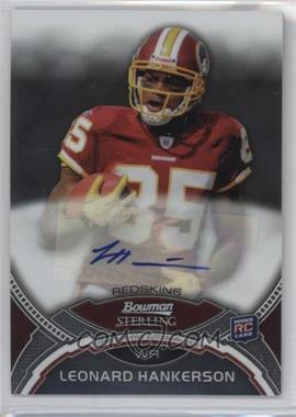 2011 Bowman Sterling - Autographs #BSA-LH - Leonard Hankerson