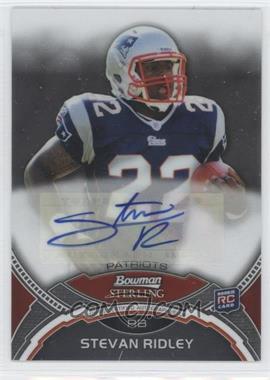 2011 Bowman Sterling - Autographs #BSA-SR - Stevan Ridley