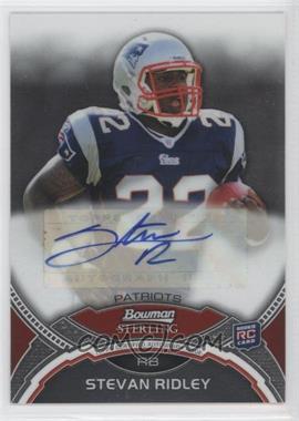 2011 Bowman Sterling - Autographs #BSA-SR - Stevan Ridley