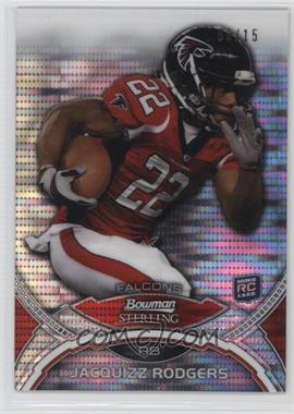2011 Bowman Sterling - [Base] - Pulsar Refractor #8 - Jacquizz Rodgers /15