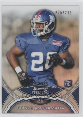 2011 Bowman Sterling - [Base] - Refractor #36 - Prince Amukamara /299