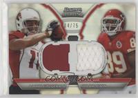 Larry Fitzgerald, Jon Baldwin #/75