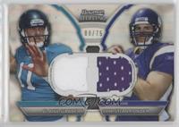 Blaine Gabbert, Christian Ponder #/75