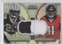 Mark Ingram, Julio Jones #/75