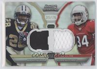 Mark Ingram, Ryan Williams #/75