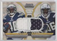 Jordan Todman, Vincent Brown #/75