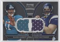 Blaine Gabbert, Christian Ponder