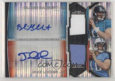 2011 Bowman Sterling - Pulsar Refractor Dual Autograph Dual Relic #BSPDAR-GL - Blaine Gabbert, Jake Locker /10