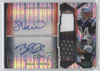 2011 Bowman Sterling - Pulsar Refractor Dual Autograph Dual Relic #BSPDAR-VP - Shane Vereen, Bilal Powell /60