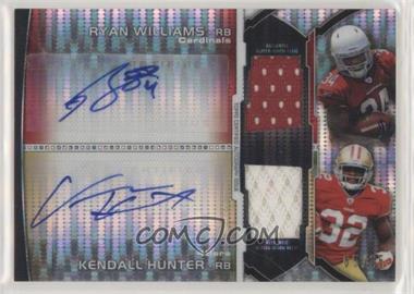 2011 Bowman Sterling - Pulsar Refractor Dual Autograph Dual Relic #BSPDAR-WH - Ryan Williams, Kendall Hunter /35