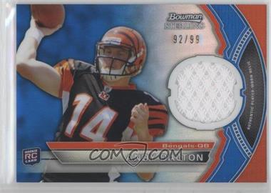 2011 Bowman Sterling - Relics - Blue Refractor #BSR-AD - Andy Dalton /99