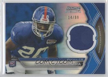 2011 Bowman Sterling - Relics - Blue Refractor #BSR-PA - Prince Amukamara /99