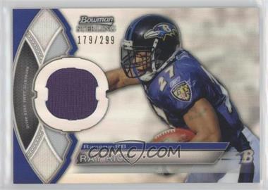 2011 Bowman Sterling - Relics - Refractor #BSR-RR - Ray Rice /299 [EX to NM]