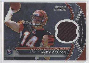 2011 Bowman Sterling - Relics #BSR-AD - Andy Dalton