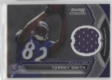 2011 Bowman Sterling - Relics #BSR-TS - Torrey Smith